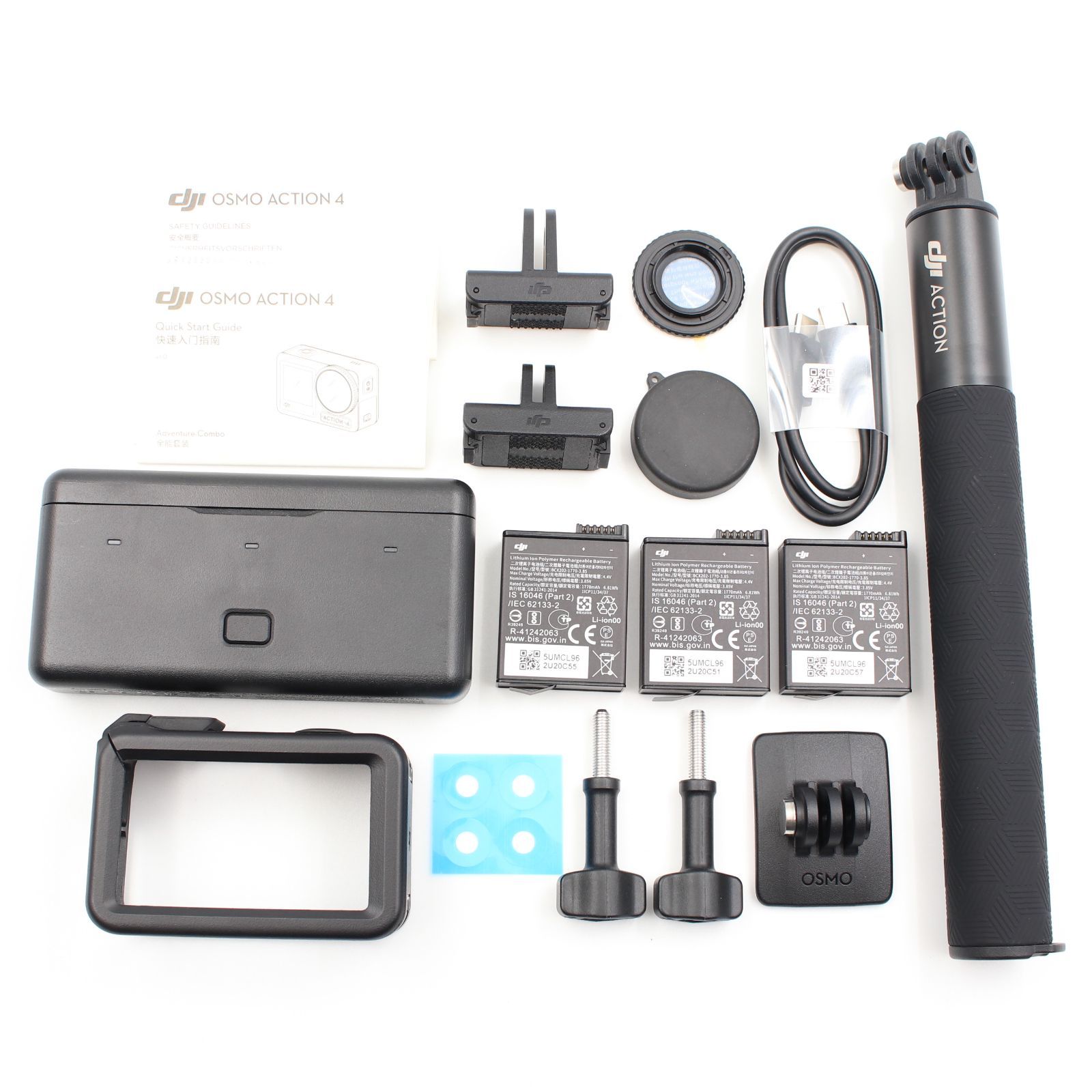 □新品同様□ DJI アクションカメラ Osmo Action 4 アドベンチャー  