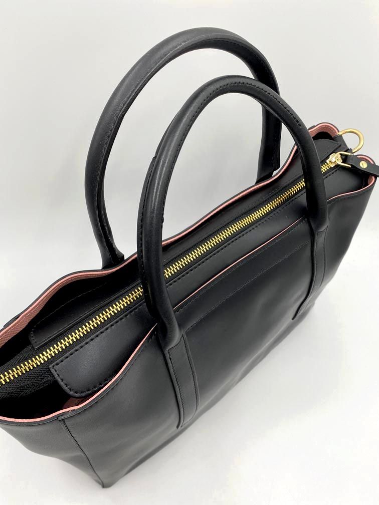 ANAYI アナイ 2Way トート ショルダー バッグ A4 黒