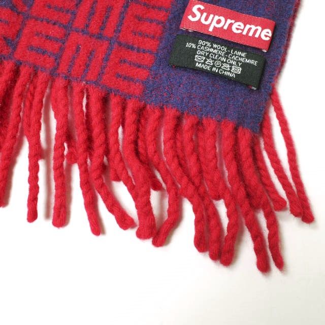 supreme logo repeat scarf シュプリーム　マフラー SUPREME シュプリーム 18AW Logo Repeat Scarf ロゴリピート