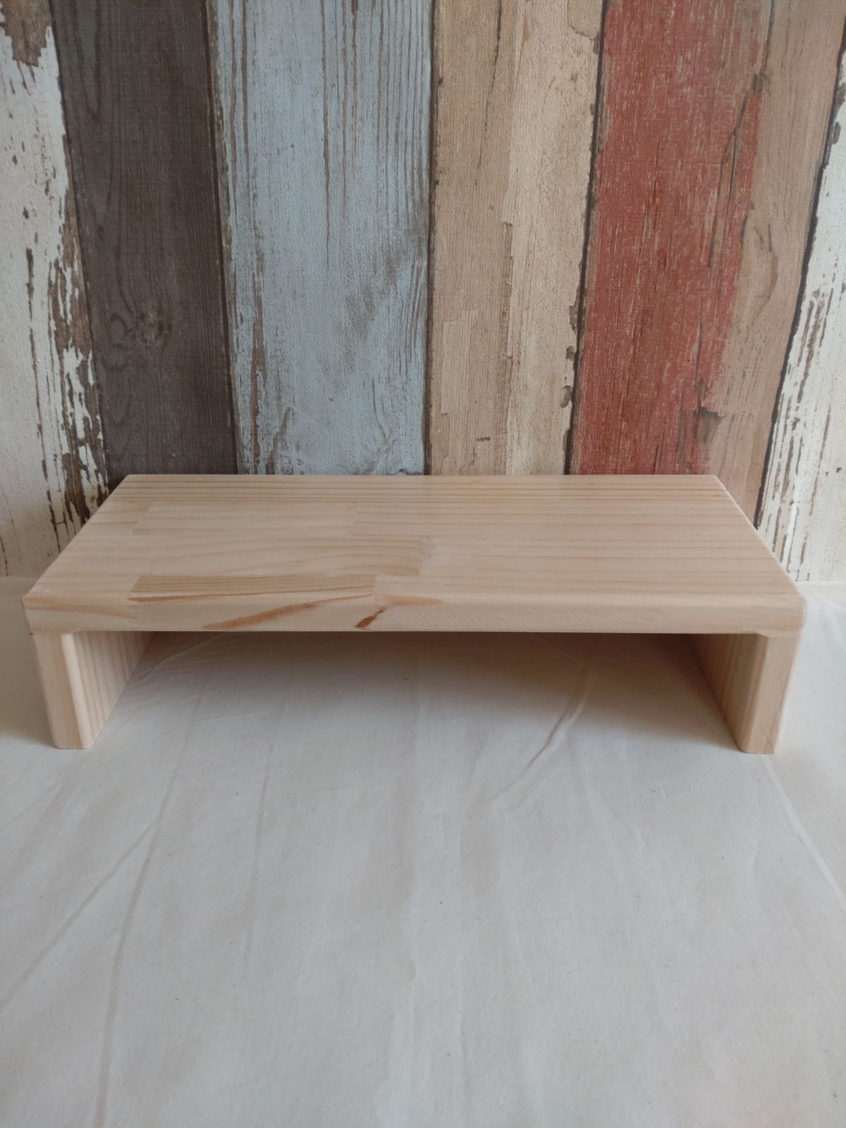 椅子やテーブルにもなる 木製 コの字ラック 水槽台 ハンドメイド　踏み台 椅子やテーブルにもなる 木製 コの字ラック 水槽台 ハンドメイド