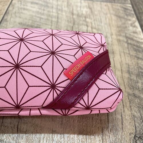  まとめ スピーチバルーン ペンケース ティーカップペンケース 麻の葉 紅蓮灰 P 316 04 その他 筆記具