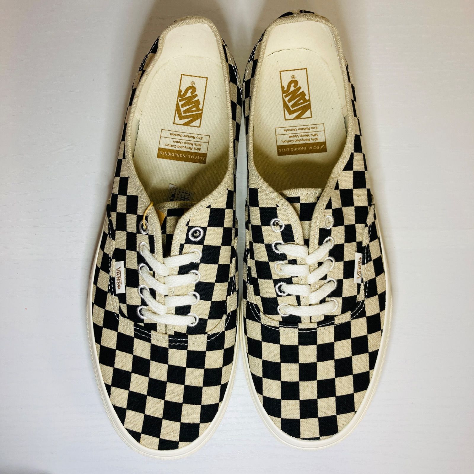 eco theory checkerboard vans