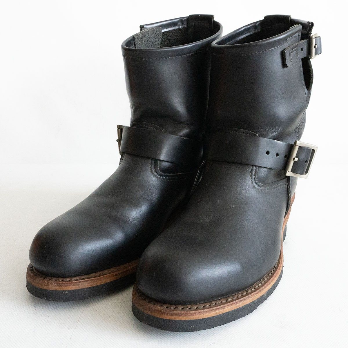 REDWING 2976|エンジニアブーツ US7.5D スチールトゥ レッドウィング ブラック 25060485
