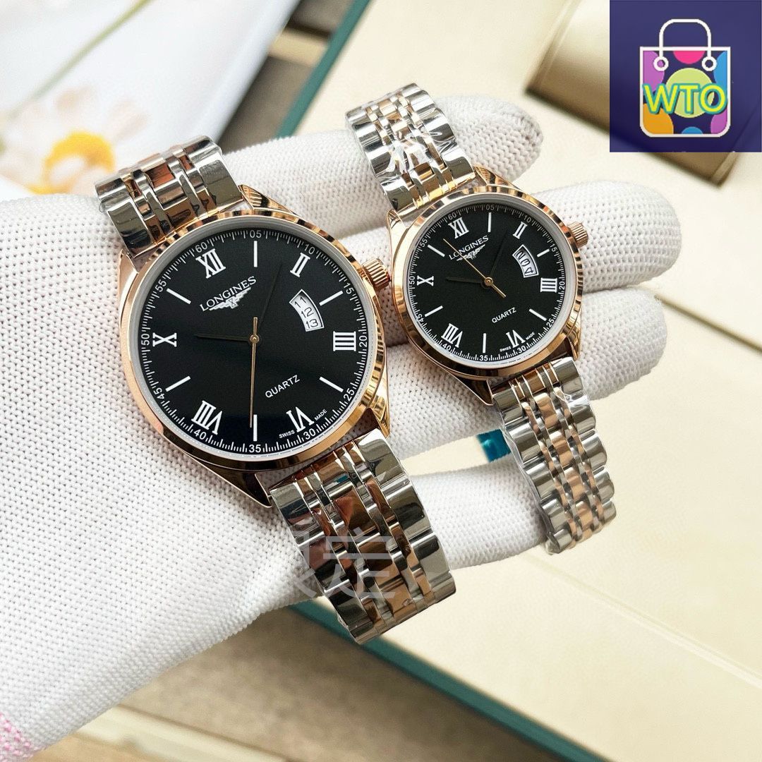 今日特価】Longines ロンジン 精品カップル腕時計 クラシック 3