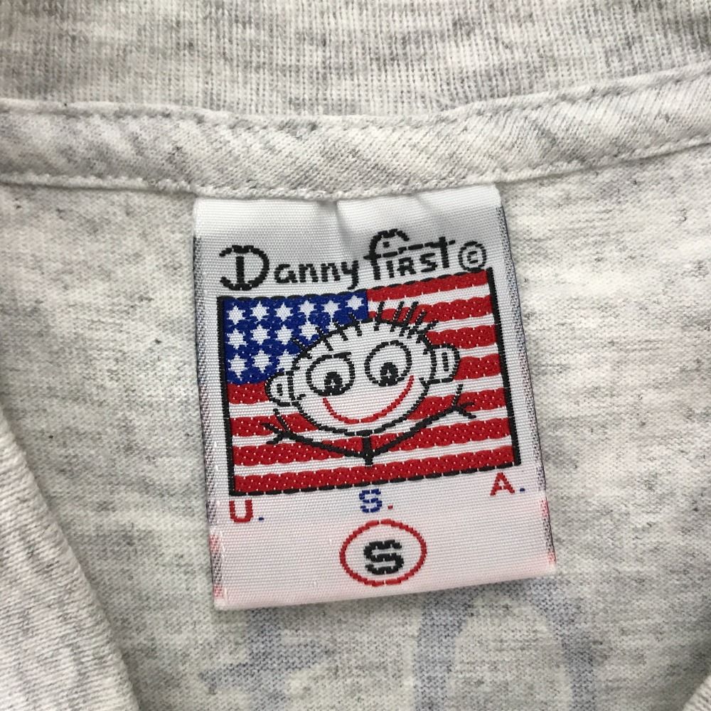 02w03904 Danny first ダニーファースト プリントTシャツ グレー S メンズ 90s 半袖Ｔシャツ コットン 【中古品】 -  メルカリ