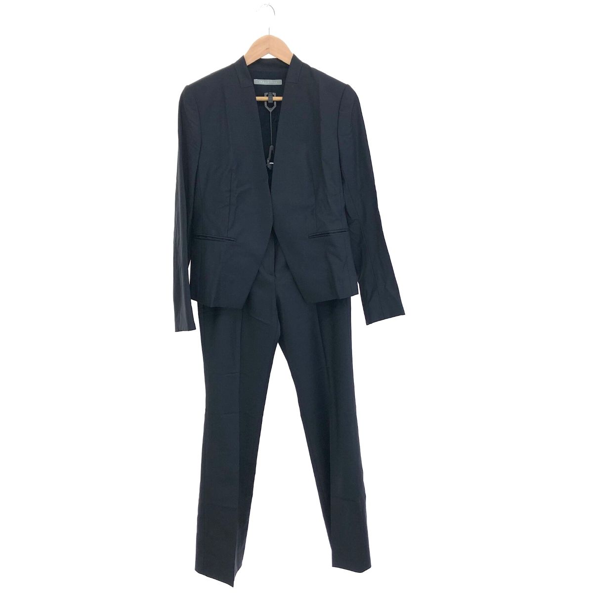✨美品✨theory luxe セオリーリュクス パンツスーツ 大きいサイズ42 セオリーリュクス Theory luxe パンツスーツ 黒 上下 42 - メルカリ