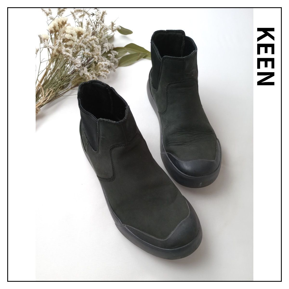 KEEN キーン ELENA CHELSEA エレナチェルシー サイドゴアブーツ
