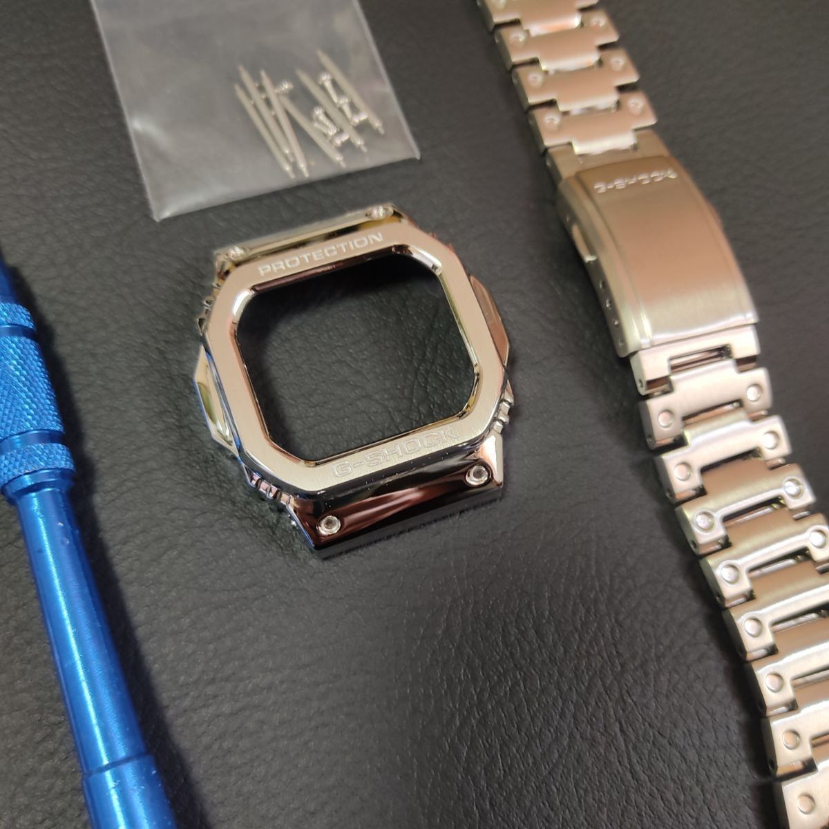 G-SHOCK 5600BB メタルベゼルバンドセット G-SHOCK 5600シリーズ用 メタルカスタム ベゼル＆バンドセット