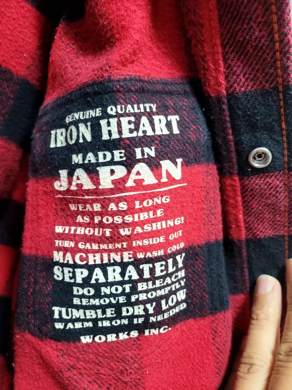 アイアンハート　ヘビーフランネルシャツ【1】 アイアンハート ヘビー フランネル ショップ シャツ アイアンハート