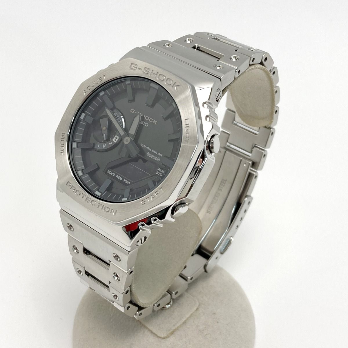 CASIO カシオ G SHOCK フルメタル 2100シリーズ GM B 2100 SD 1 AJF 電波ソーラー メンズ 腕時計 箱 取説有