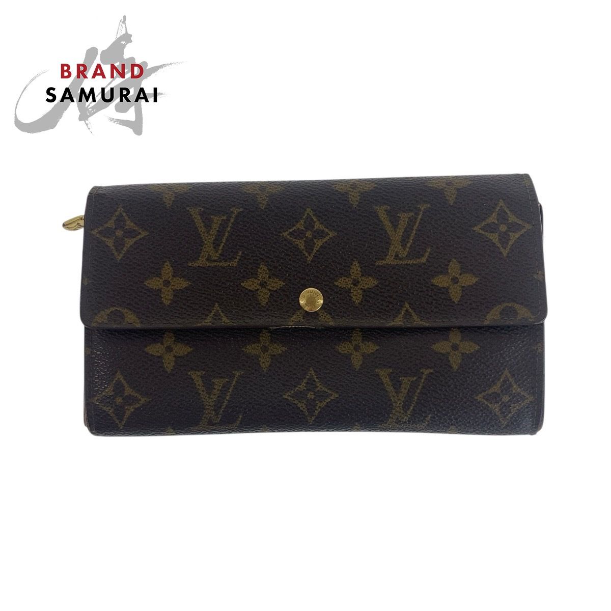 LOUIS VUITTON ルイヴィトン モノグラム ポルトモネ クレディ