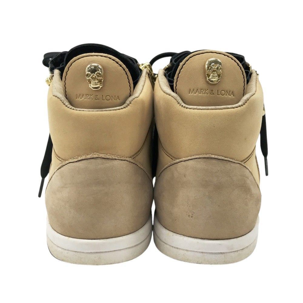【MARK & LONA】ゴルフシューズ ベージュ MARK & LONA】ゴルフシューズ ベージュ MARK & LONA】ゴルフ