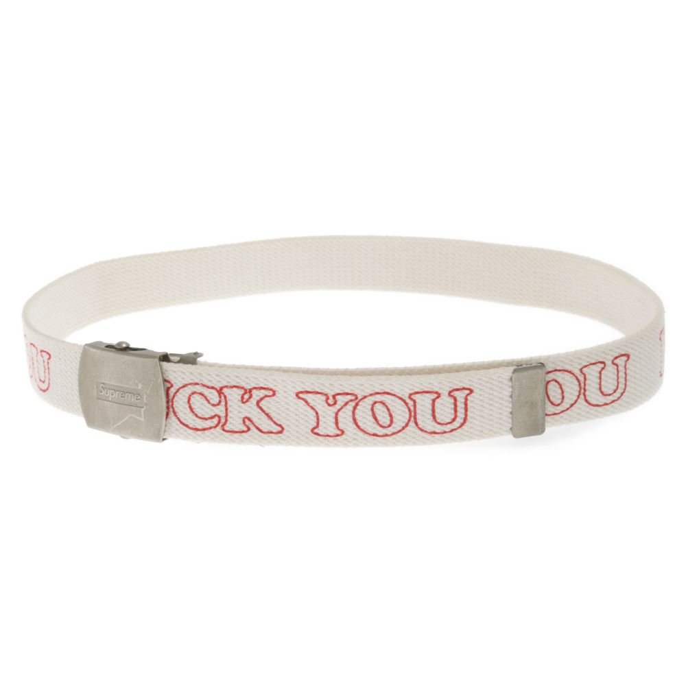 SUPREME (シュプリーム) 17AW×HYSTERIC GLAMOUR Fuck You Belt