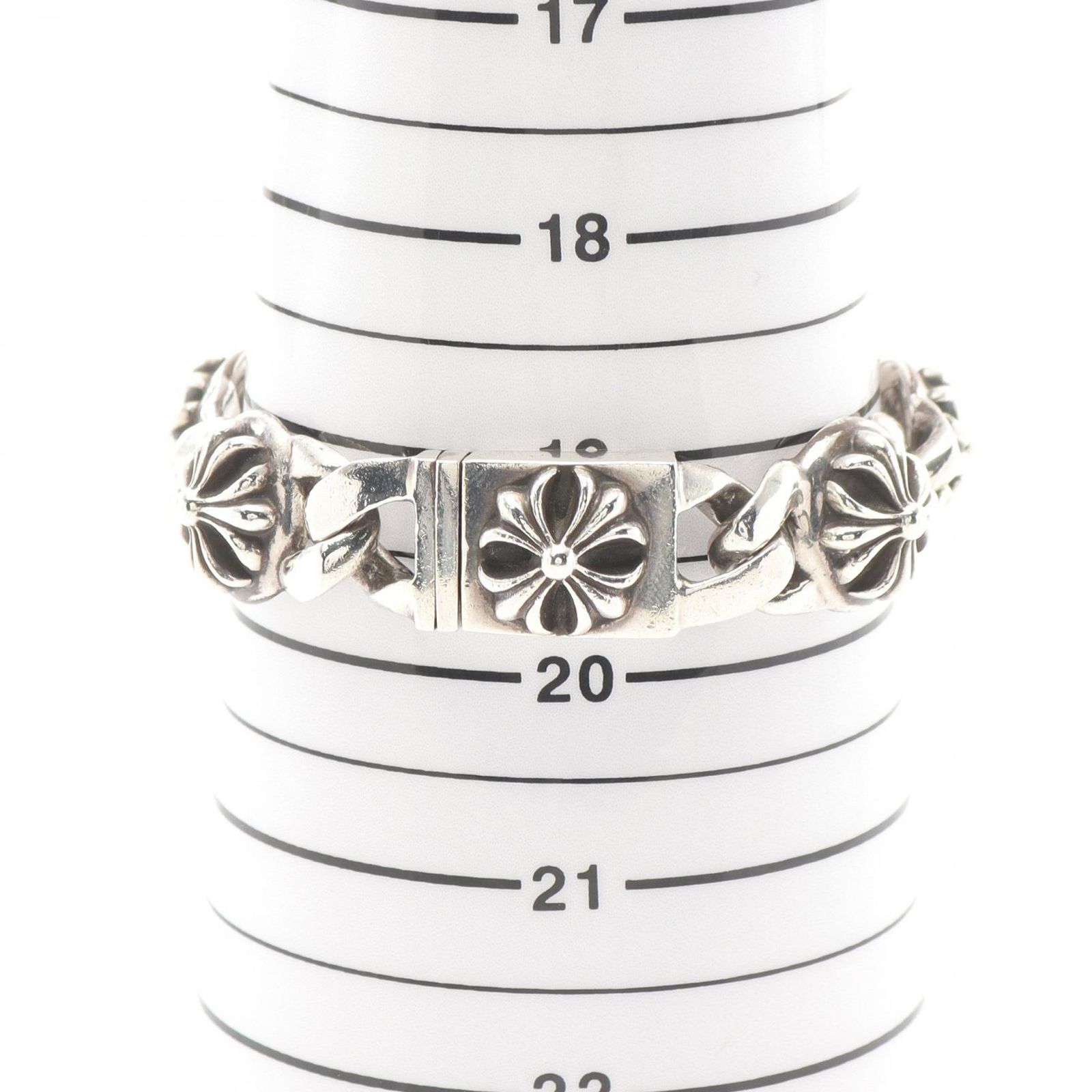 クロムハーツ CHROME HEARTS ブレスレット クロスボール 6リンク 2354 