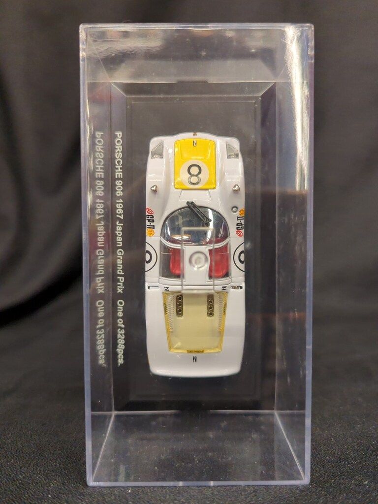 MMP EBBRO 1/43 PORSCHE 906 CARRERA 1967 JAPAN GP #8 WHITE