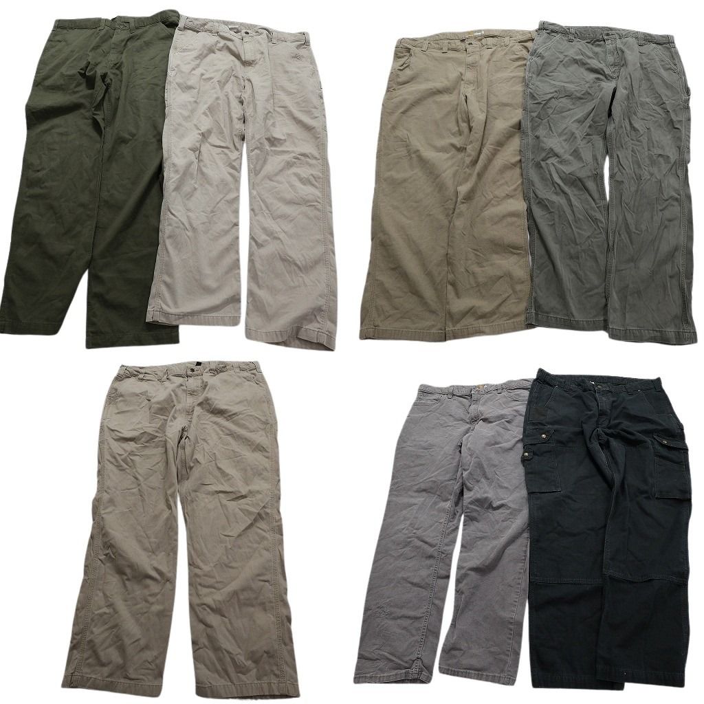 古着卸 カーハート Carhartt ペインター パンツ 7枚セット メンズ 40 |42 |44 カーゴパンツ ワークパンツ 古着 NA5421