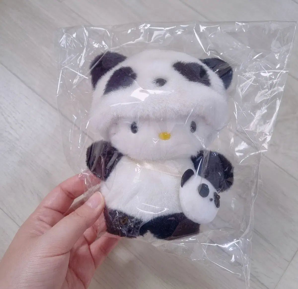 古典 パンダ キティ バッグ 人形