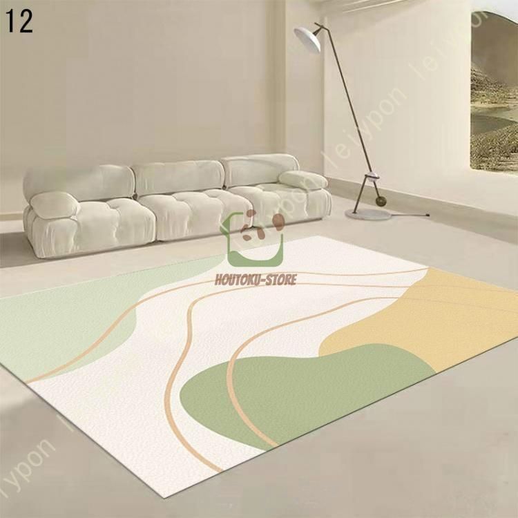 キッチンマット 花柄 シンプル 北欧風 拭ける すべり止め付き 台所マット はっ水 塩化ビニール製 おしゃれ かわいい PVC 塩化ビニール 抗菌WP 秘密105 MARWIL-DEMENAGEMENTS_CH