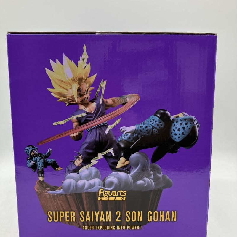 フィギュアーツZERO スーパーサイヤ人2孫悟飯-吹き荒れる真の力! 中古フィギュア フィギュアーツZERO [超激戦] スーパーサイヤ人2孫悟