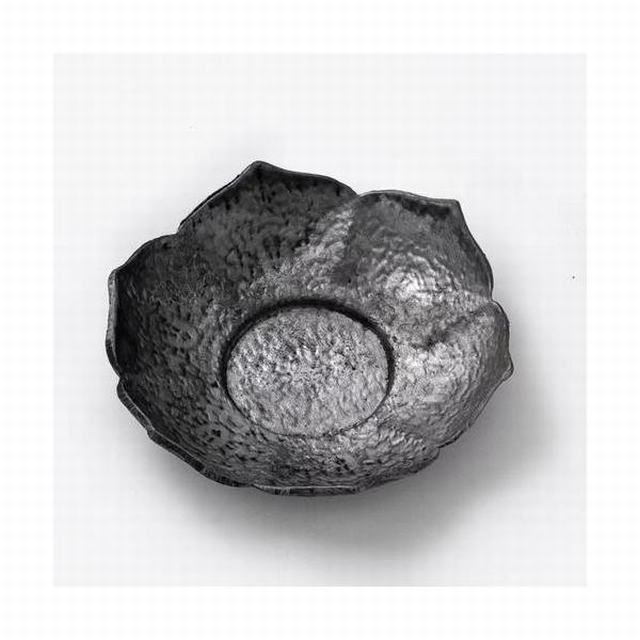 錫製 茶托 茶道 茶器 煎茶道具 茶道具 蓮花 5客 - メルカリ