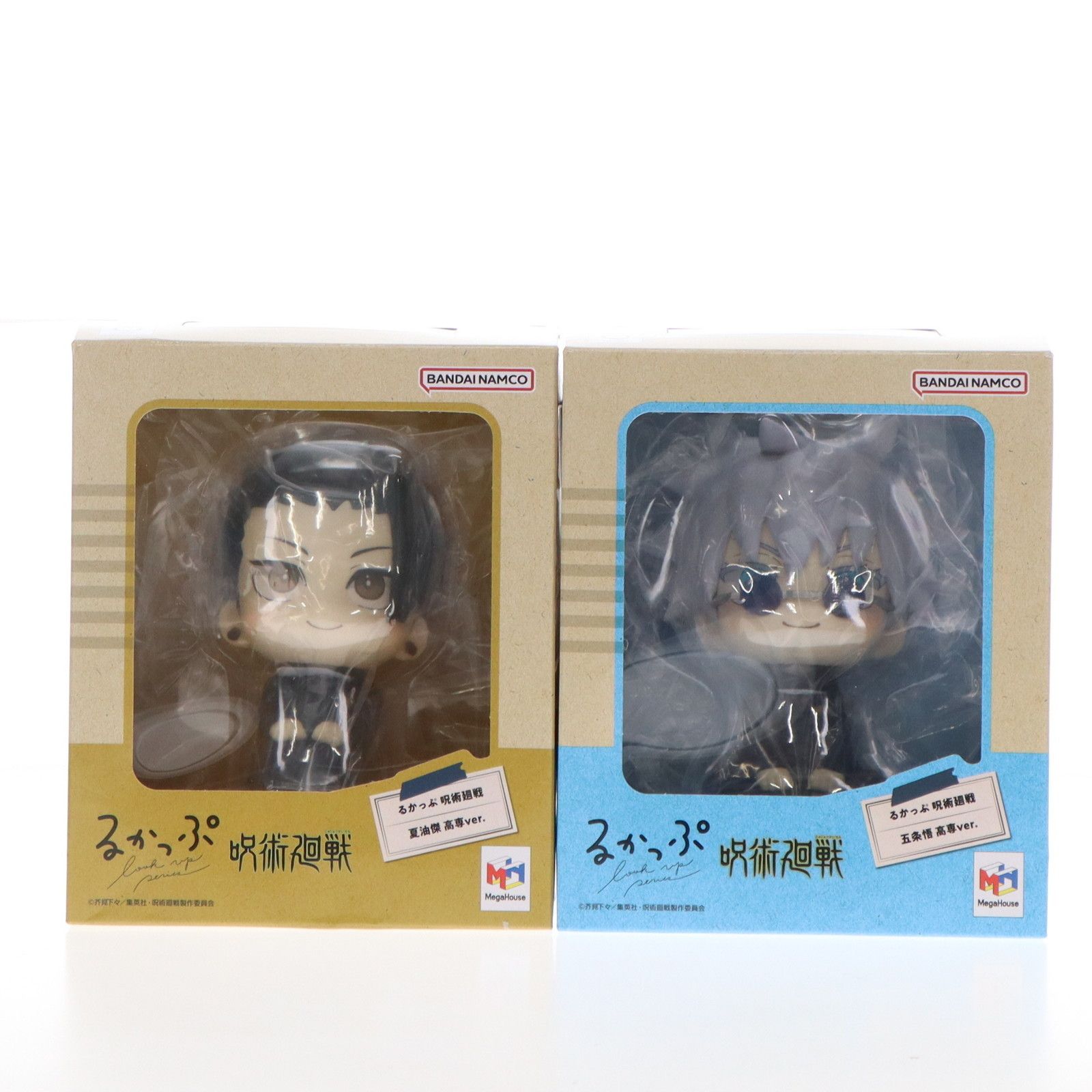 MegaHouse - プレミアムバンダイ限定特典無し るかっぷ 五条悟&amp;夏油傑(ごじょうさとる&amp;げとうすぐる) 高専Ver. セット 呪術廻戦 完成品 フィギュア メガハウス MegaHouse - プレミアムバンダイ限定特典無し るかっぷ 五条悟