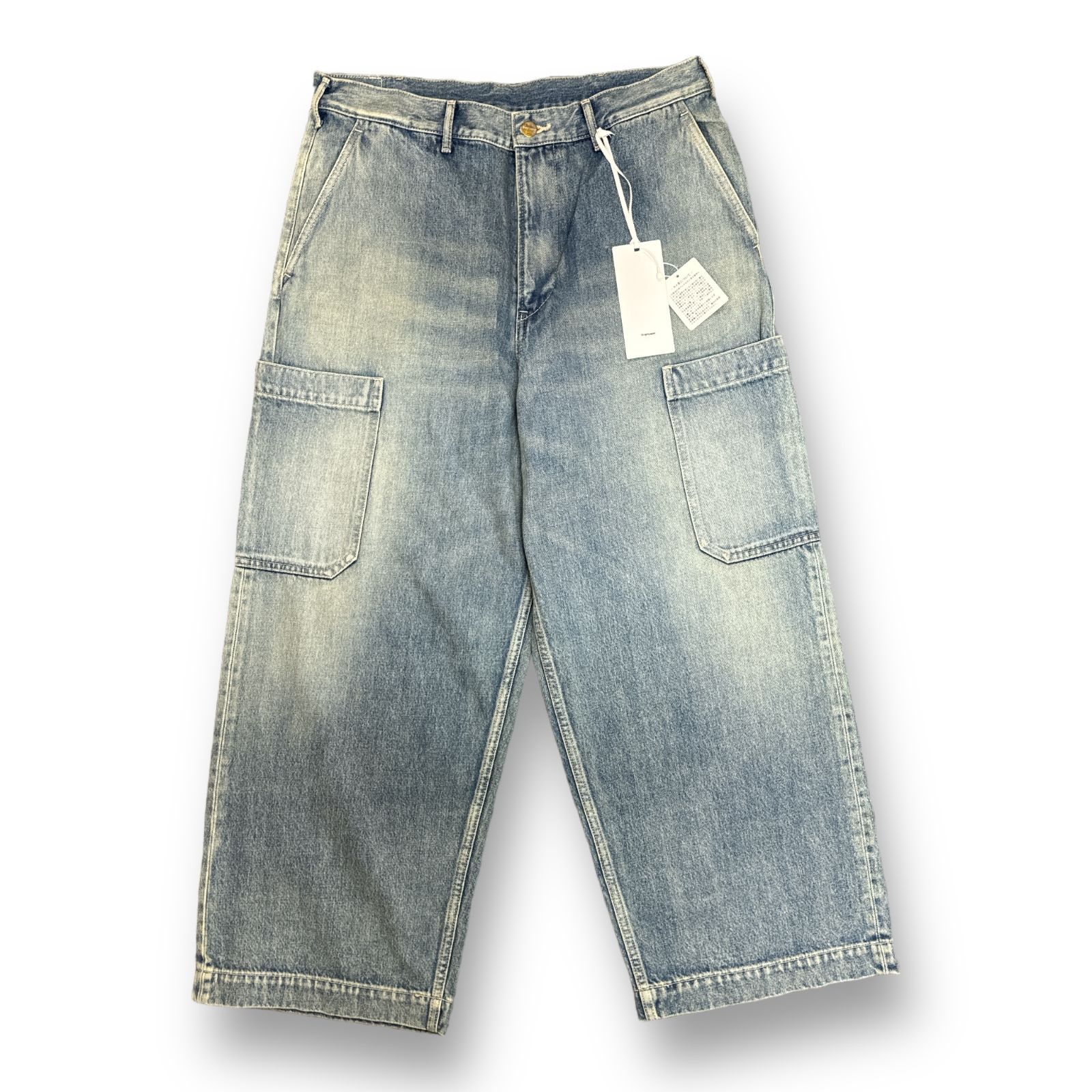 定価37400円 新品 Graphpaper 23AW GM233 40182LB / Selvage Denim 