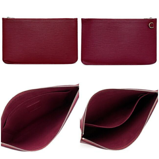 ルイ ヴィトン ネヴァーフル ポーチ リストレット レッド フューシャ