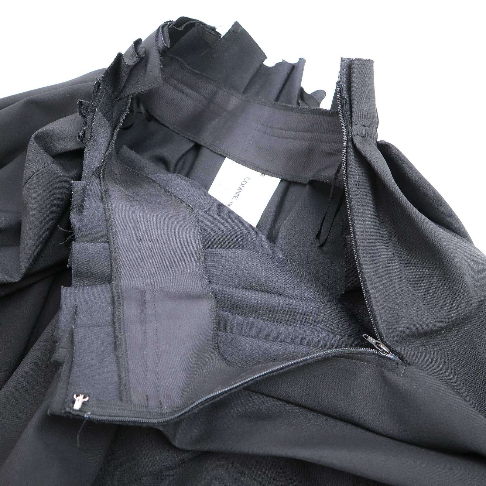 12aw コムデギャルソン 二次元スカート COMME des GARCONS コムデギャルソン 12AW 二次元 ウール