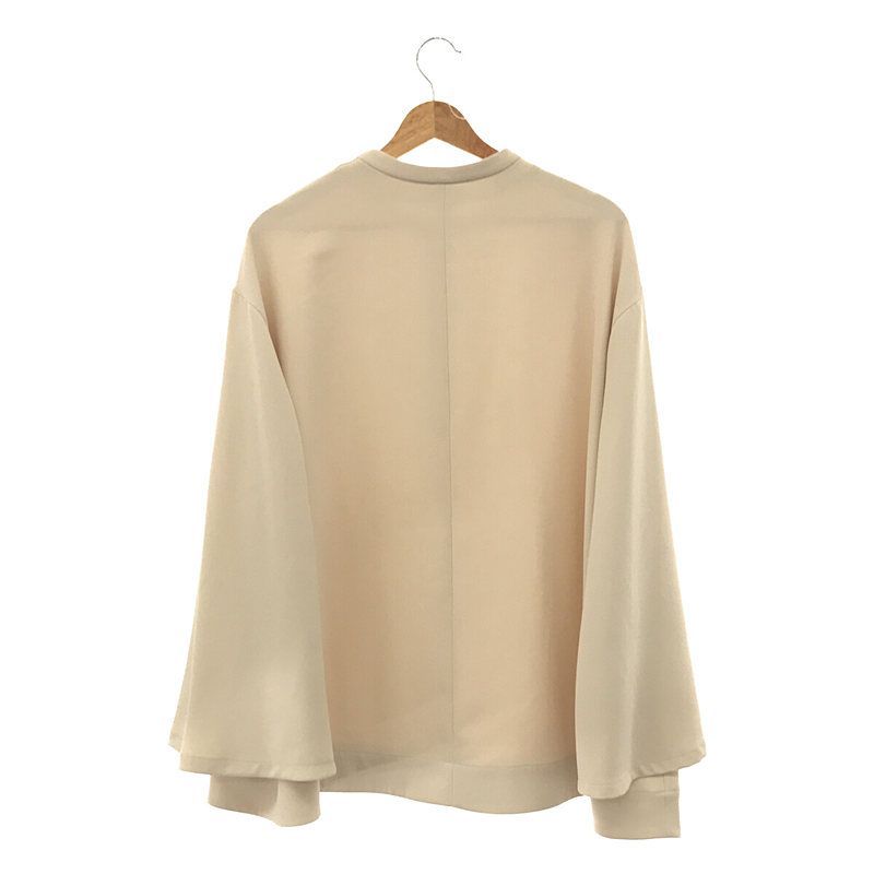 CLANE / クラネ | HALF ZIP FLARE TOPS ハーフ ジップ フレア トップス