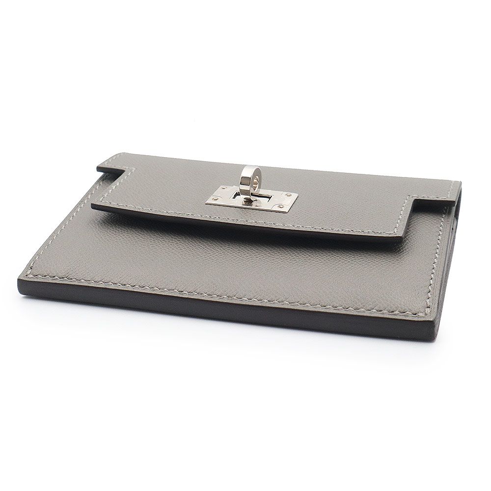 エルメス ケリー ポケット スリム ウォレット 二つ折り財布 ヴォー