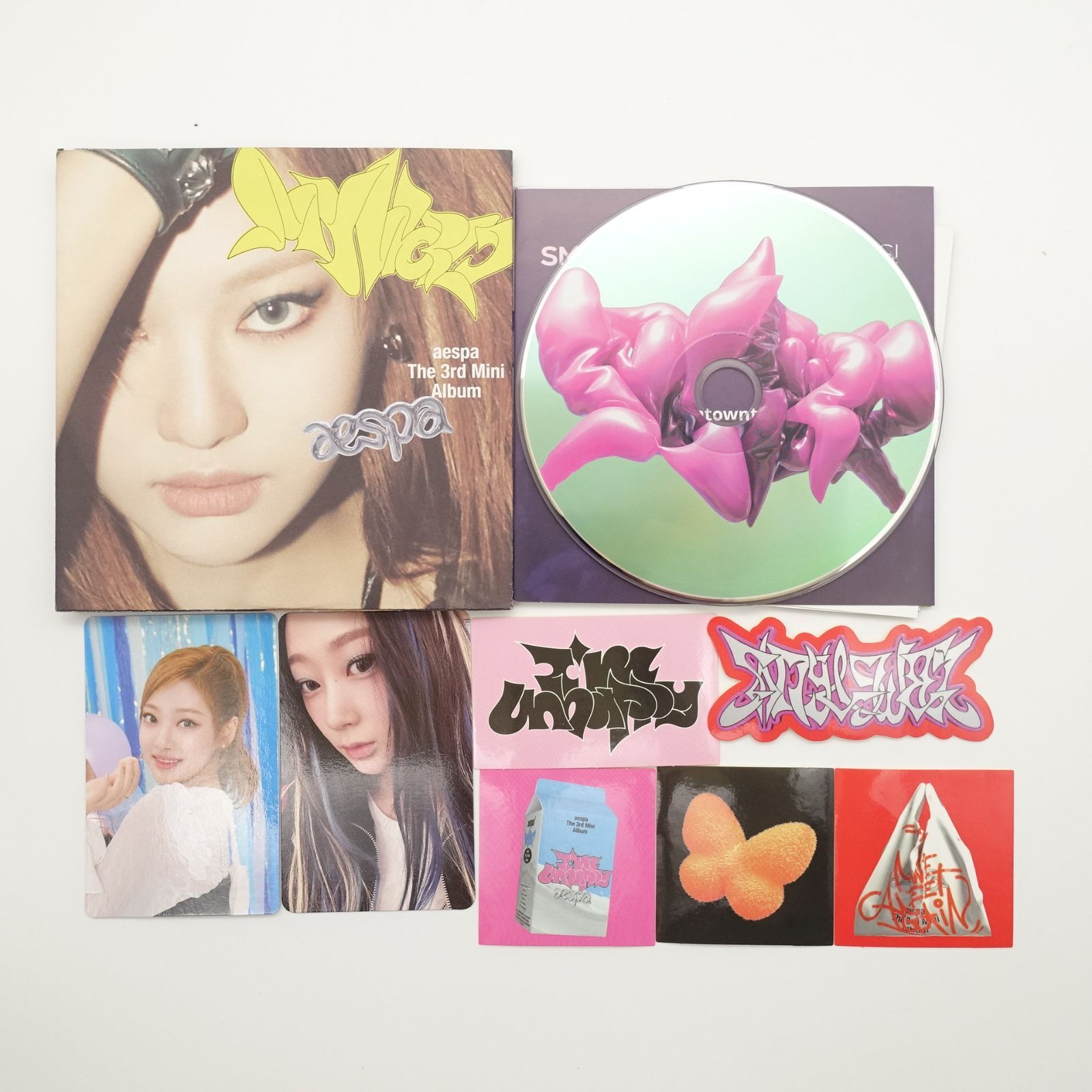 aespa ニンニン ジゼル my world ポスターバージョン CD未再生