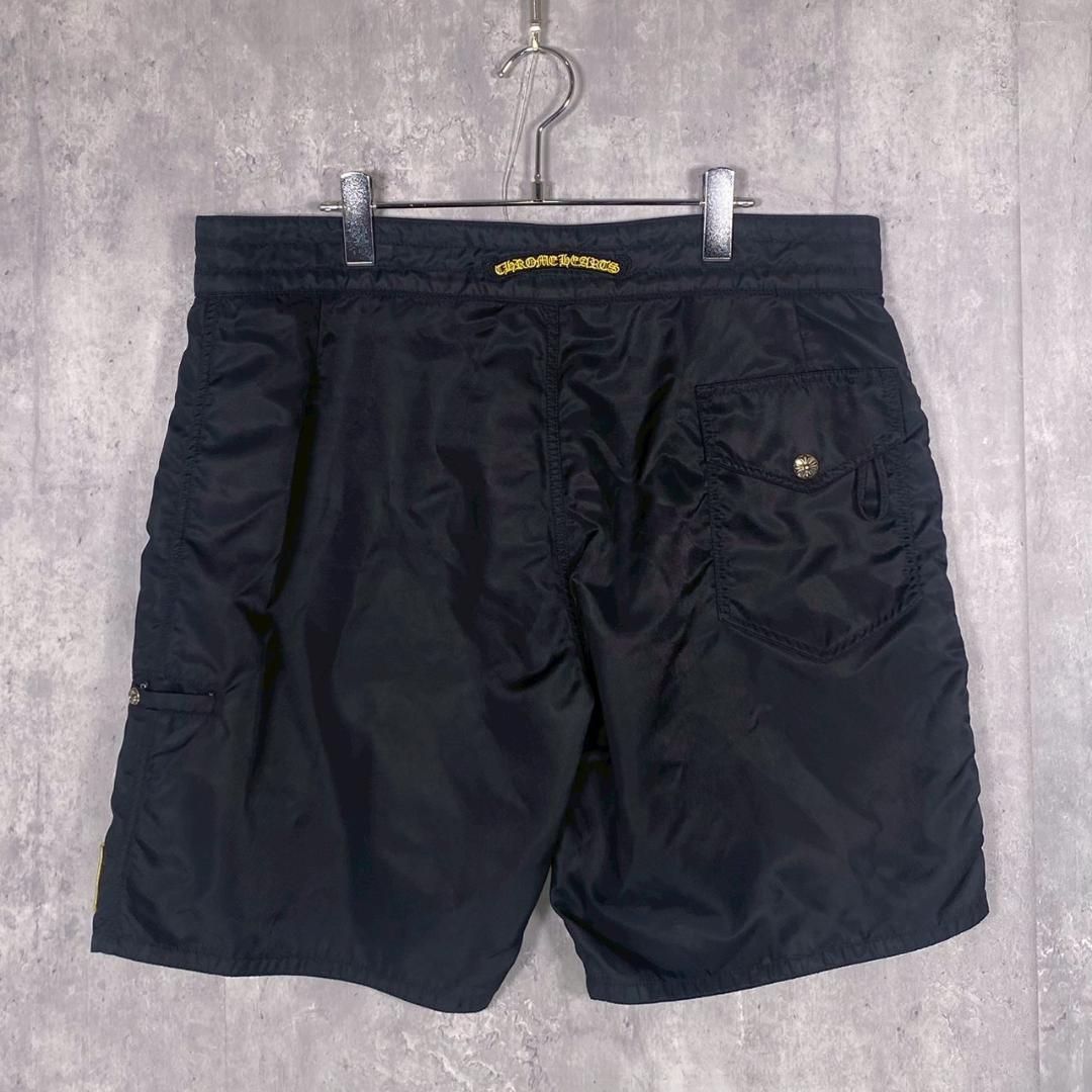 クロムハーツ 36 ロゴワッペン ナイロン ハーフパンツ ショーツ