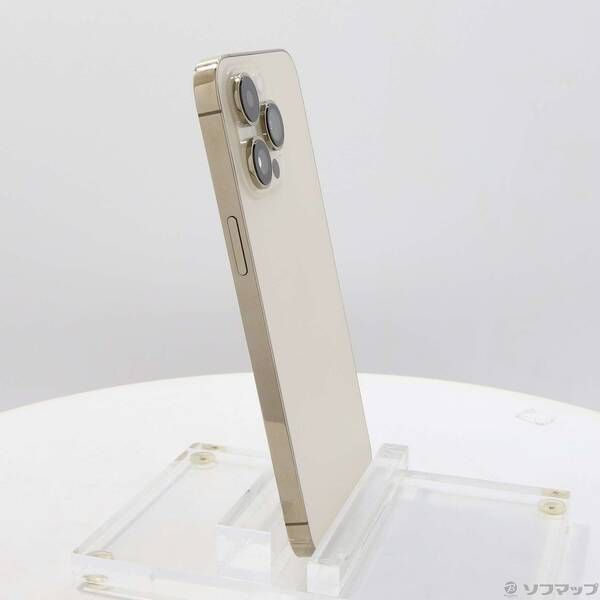 中古品〕 iPhone14 Pro Max 1TB ゴールド MQ9M3J／A SIMフリー【344