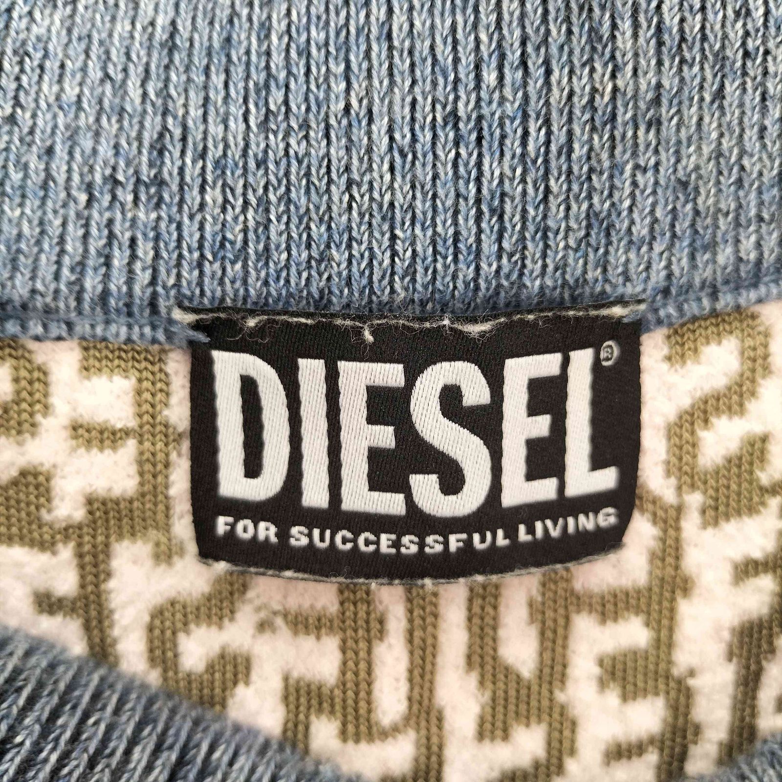 未使用　ディーゼル　ロゴ総柄　モノグラム　スカート 未使用 ディーゼル ロゴ総柄 モノグラム スカート - メルカリ