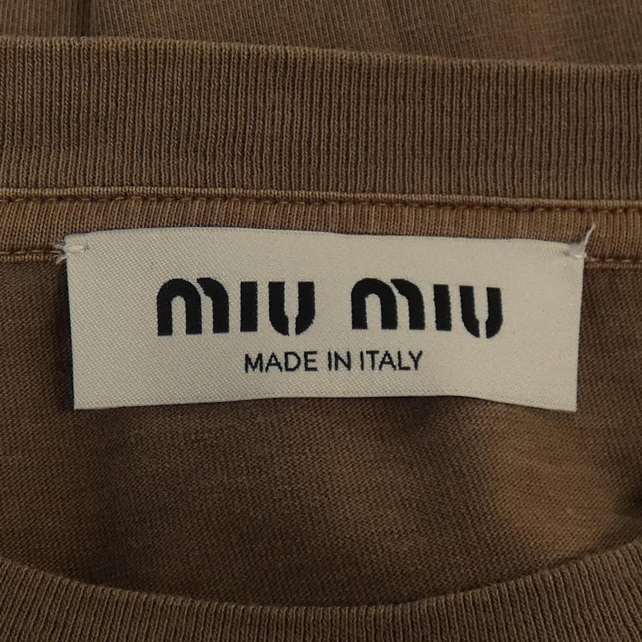  ミュウミュウ MIU Tシャツ その他 トップス