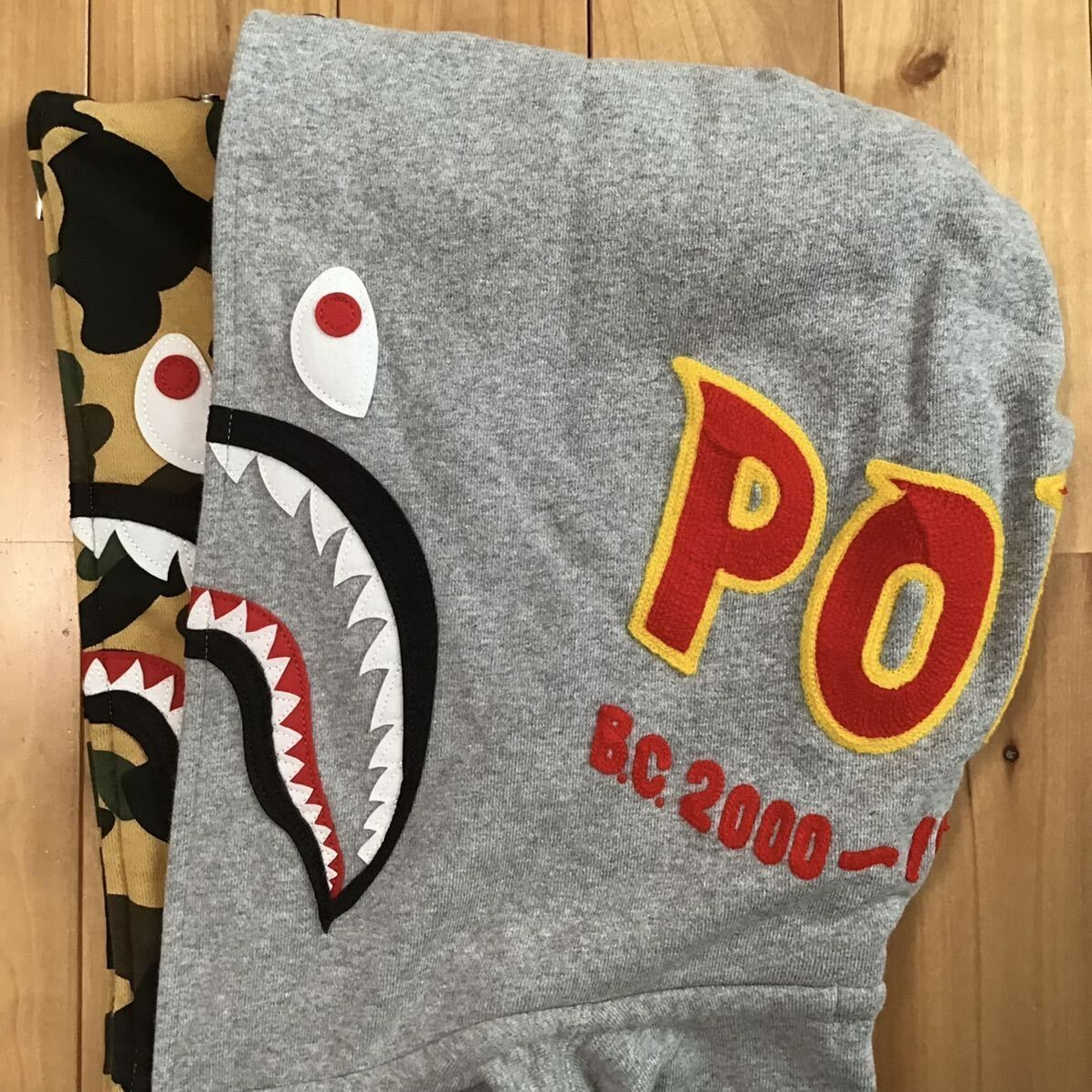 A Bathing Ape カモフラージュパーカー ダブルジップパーカー A BATHING APE パーカー 1ST CAMO SHARK ZIP DOUBLE HOODIE K