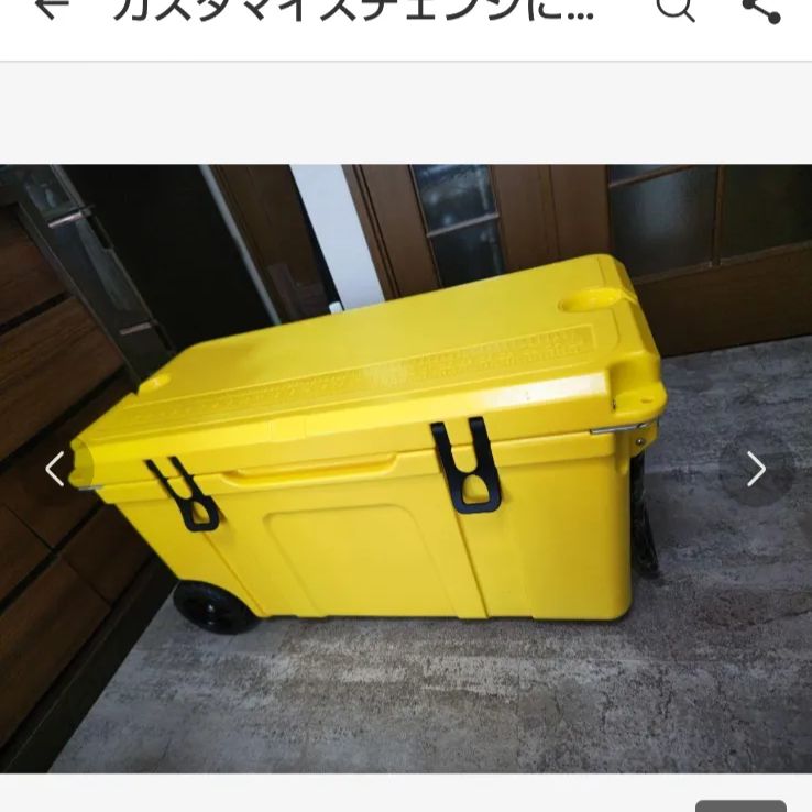 値下げ中 オリジナル 超保冷 大型クーラーボックス７５L - メルカリ