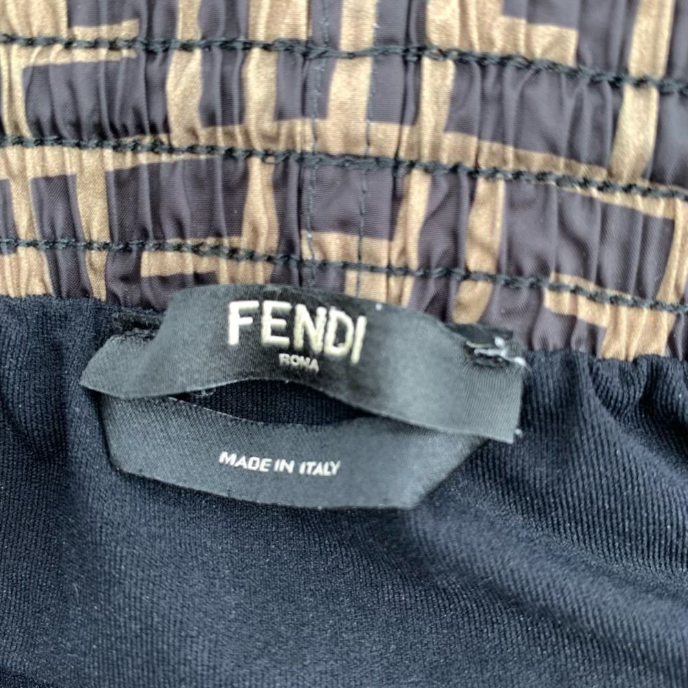 国内正規 FENDI ズッカ柄 水着 パンツ メンズ スイムショーツ 