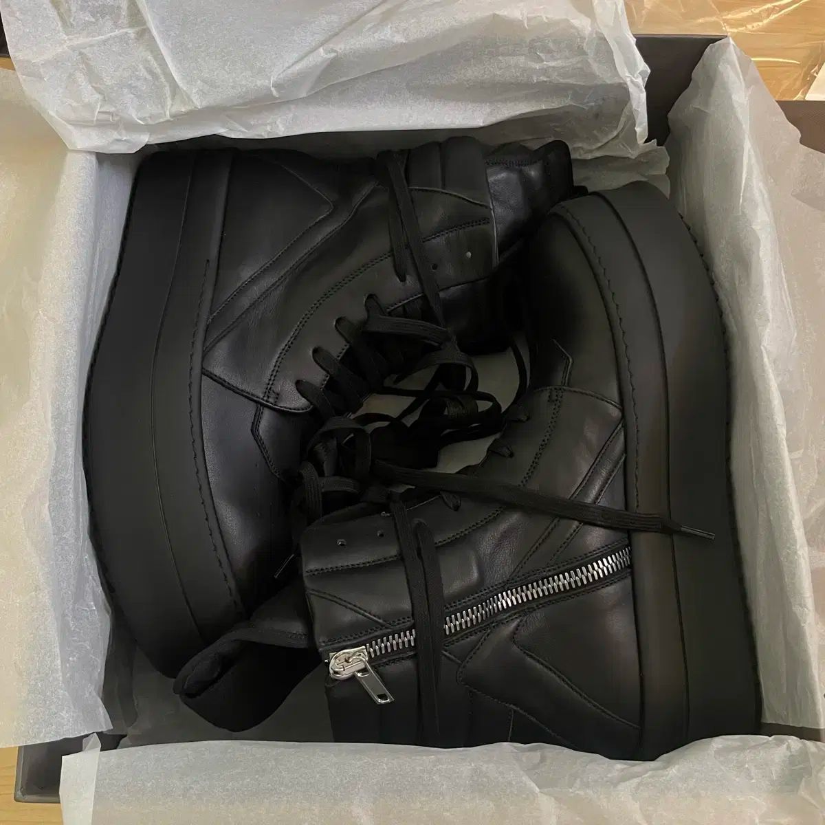 リックオウエンス　メガバンパー RICK OWENS - 【25AW】メガバンパー ジオバスケット / MEGA