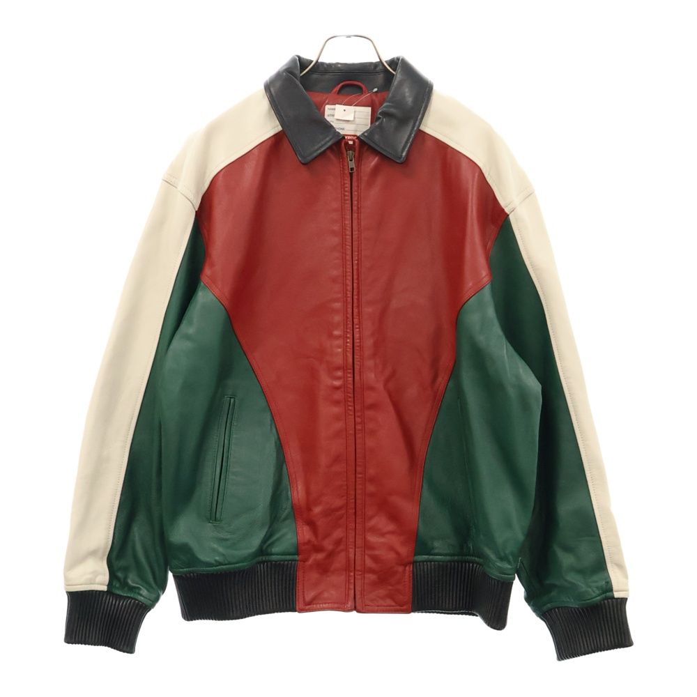 SUPREME (シュプリーム) 18SS Studded ARC Logo Leather Jacket