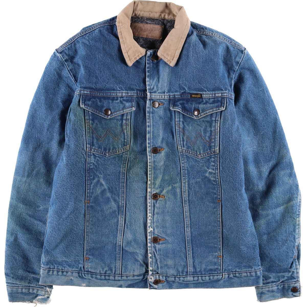 wrangler デニムジャケット Gジャン コーデュロイ 青 次ぐ ブルー系 