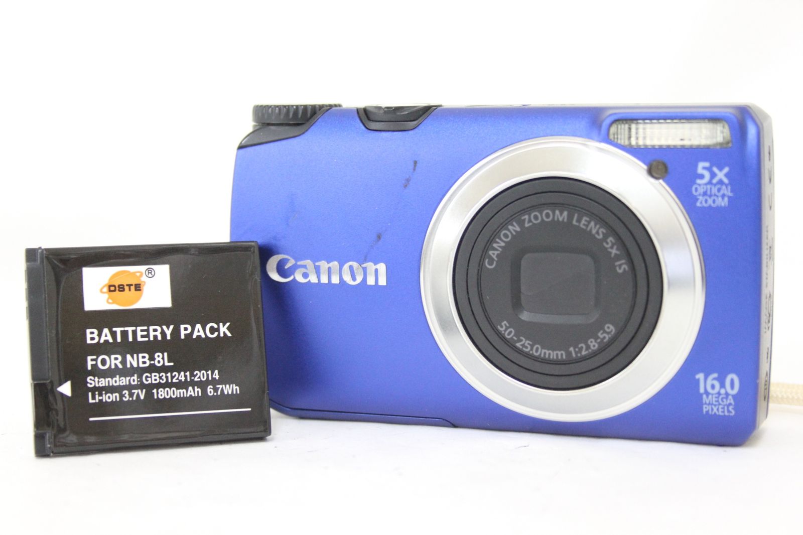 カメラ カ*】様 ジャンク品 Canon PowerShot A3300 IS 青