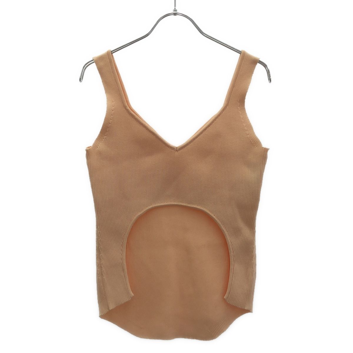 TAN キャミソール ビスチェ TAN☆ニット ブロックキャミ ビスチェ タン