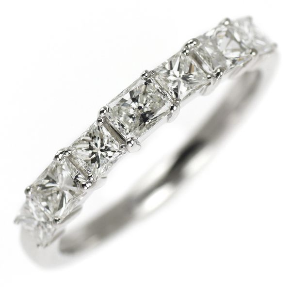 GSTV Pt950 プリンセスカット ダイヤモンド リング GSTV Pt950 ラディアント / プリンセスカット ダイヤモンド リング