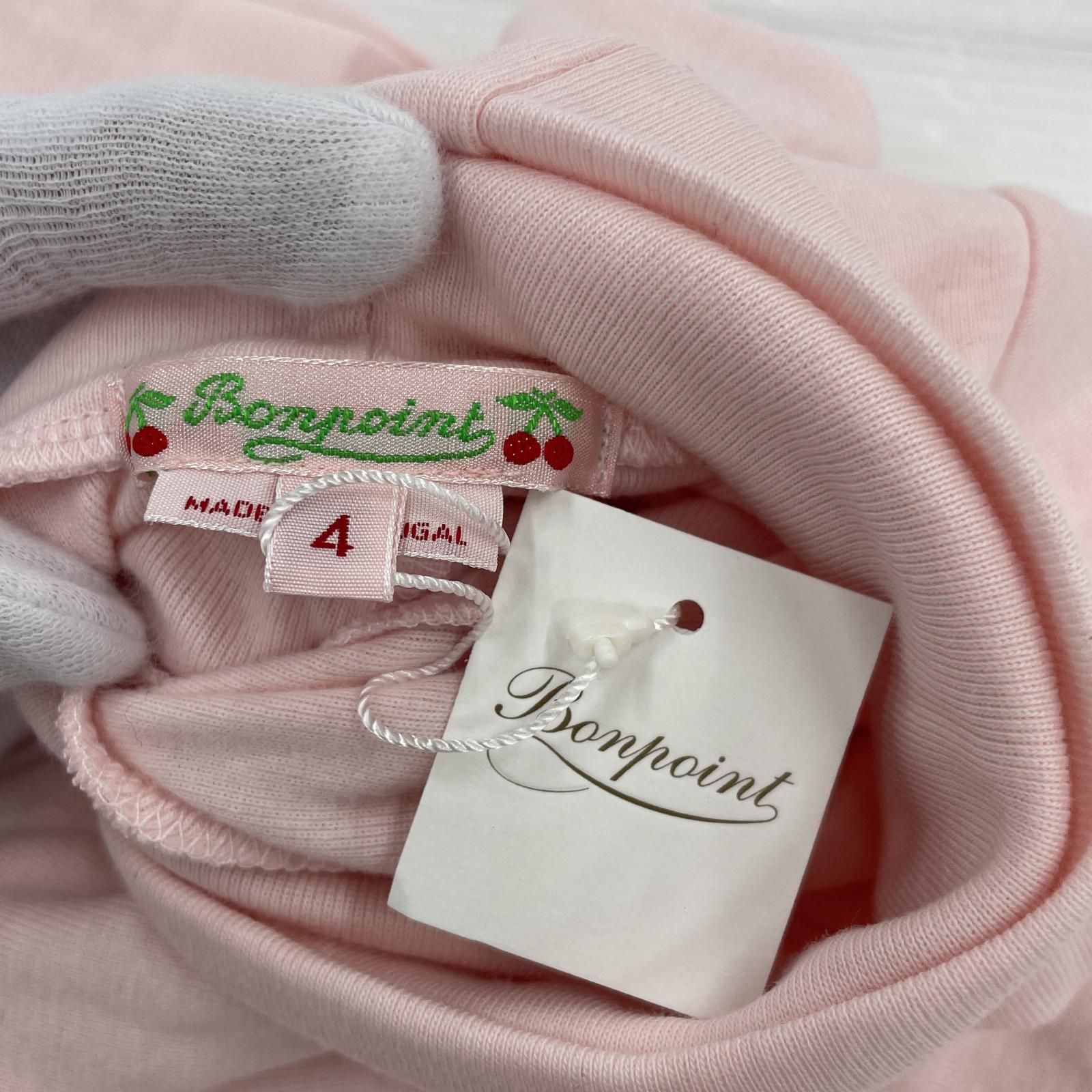 ボンポワン Bonpoint ハイネックカットソー size4/ピンク - メルカリ