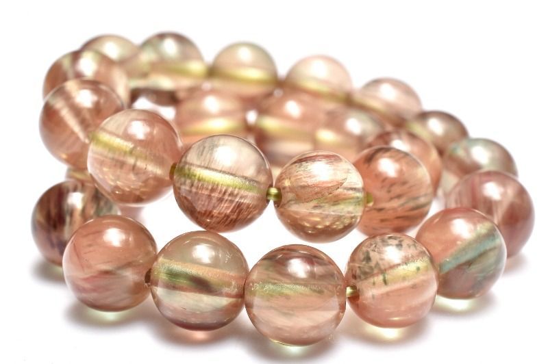 １点物 チベット産AAA カラーチェンジ アンデシン 7mm ブレスレット パワーストーン 天然石 _MB286