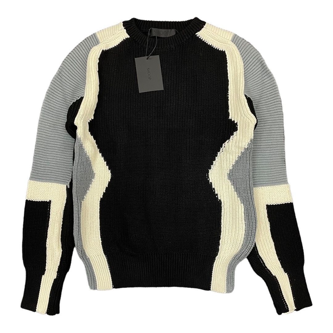 SHOOP 22SS SRT MOTO SWEATER シュープ ブラック M - メルカリ