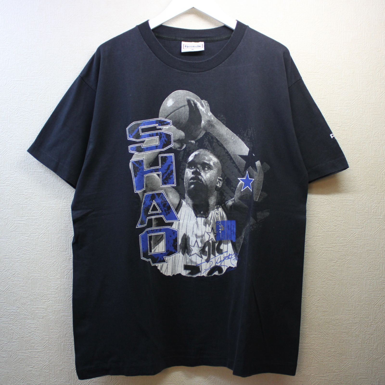 90s NBA シャキールオニール Tシャツ ビンテージ 美品 リーボック L 専用90s Reebok リーボックシャキールオニール バスケ NBA T