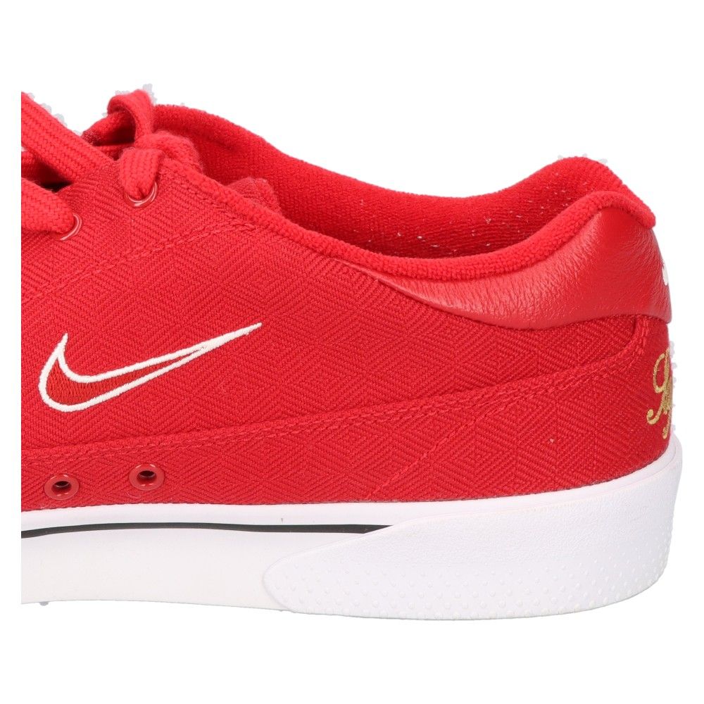NIKE SB ナイキエスビー 15SS×SUPREME GTS QS シュプリーム ローカットスニーカー レッド US10/28cm 801621-661 NIKE SB (ナイキエスビー) 15SS×SUPREME GTS QS シュプリーム