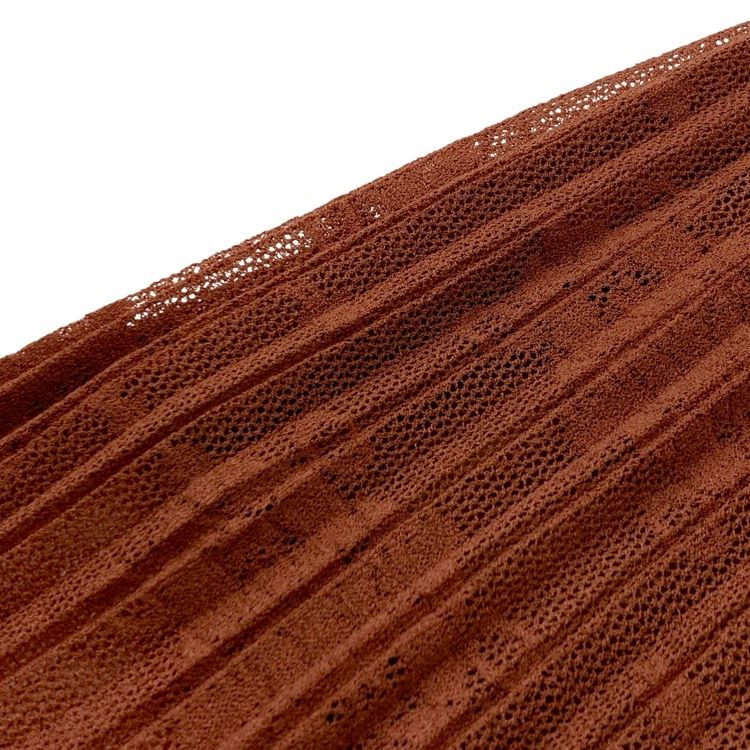 Mame Kurogouchi マメクロゴウチ Knit Jacquard Pleats Skirt